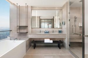 Vannituba majutusasutuses Jieyang Marriott Hotel