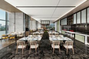 Restaurace v ubytování Jieyang Marriott Hotel