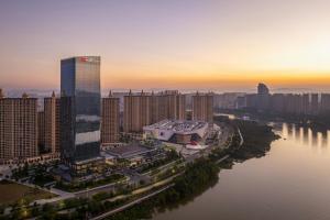 Linna Jieyang üldine vaade või majutusasutusest Jieyang Marriott Hotel pildistatud vaade
