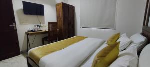 TV a/nebo společenská místnost v ubytování Hotel Suryavanshi Palace