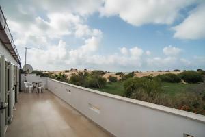 Balkon atau teras di La Giara - holiday apartments