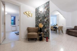 Zona de estar de Navona Open Space Apartments