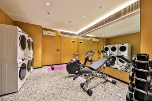 Spordikeskus ja/või sportimisvõimalused majutusasutuses Manji Yunfan Hotel Shenyang Zhongjie North Station Forbidden City Dashuaifu Branch