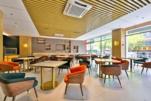 Istumisnurk majutusasutuses Manji Yunfan Hotel Shenyang Zhongjie North Station Forbidden City Dashuaifu Branch