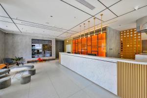 Istumisnurk majutusasutuses Manji Yunfan Hotel Shenyang Zhongjie North Station Forbidden City Dashuaifu Branch