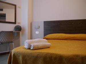 Postel nebo postele na pokoji v ubytování Hotel Monaco - parcheggio incluso e piscina - min 2 gg