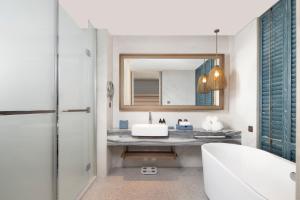 Koupelna v ubytování C&D Hotel Dongshan Zhangzhou
