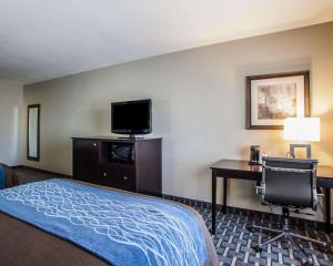 Μια τηλεόραση ή/και κέντρο ψυχαγωγίας στο Comfort Inn Lees Summit - Hwy 50 & Hwy 291