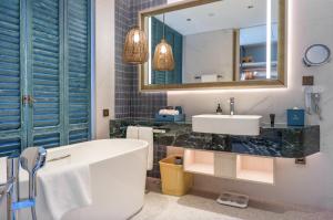 Koupelna v ubytování C&D Hotel Dongshan Zhangzhou