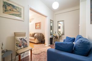 Zona de estar de Piraiki Sea View Apt, 2bdrms, 4 pers by MPS