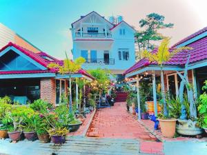 Zahrada ubytování Hoa Chuông Villa Đà Lạt