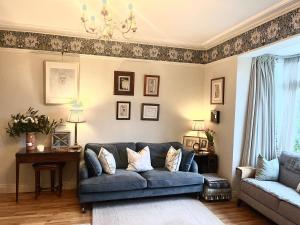 Predel za sedenje v nastanitvi The Artist Residence Dublin Boutique B&B