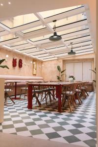 Restaurace v ubytování Cloud 7 Roma Hotel