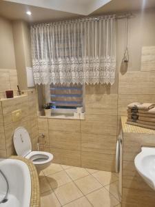 Ένα μπάνιο στο Apartament Bajka