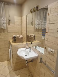 Ένα μπάνιο στο Apartament Bajka