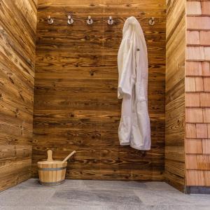Koupelna v ubytování Biohotel Eggensberger
