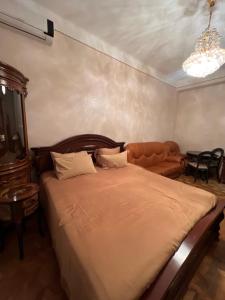 Postel nebo postele na pokoji v ubytování Apartment in Amiryan