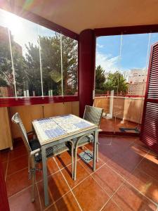 Balkon lub taras w obiekcie Suite Maimonides Fuengirola