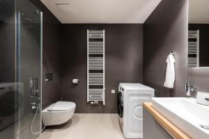 Koupelna v ubytování Fresh All-in Apartment Prague
