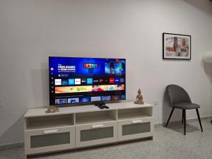 TV/trung tâm giải trí tại Casa Manuel Mirador Aeropuerto