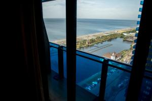 Nespecifikovaný výhled na moře nebo výhled na moře při pohledu z hotelu