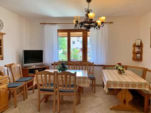 TV a/nebo společenská místnost v ubytování Apartments Volaric
