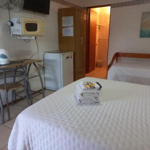 Postel nebo postele na pokoji v ubytování Aparthotel Agave