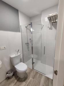 Kúpeľňa v ubytovaní Apartamentos Harmonia