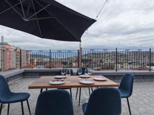 Balkón nebo terasa v ubytování Endrit Accommodation