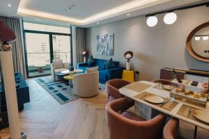 Area soggiorno di The Muse