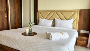 Llit o llits en una habitació de 2BHK suite, Panchgani Views, Ora Vue