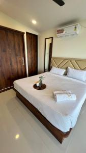 Llit o llits en una habitació de 2BHK suite, Panchgani Views, Ora Vue