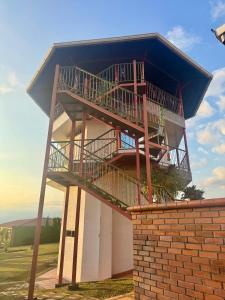 Balkón nebo terasa v ubytování finca turística DanuBio Alojamiento Rural Pereira Risaralda