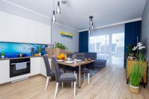 Kuchyň nebo kuchyňský kout v ubytování Apartament Ares - Beskid Apartment