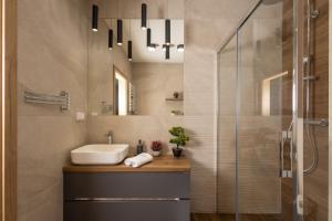 Koupelna v ubytování Apartament Ares - Beskid Apartment + 11 fotografií