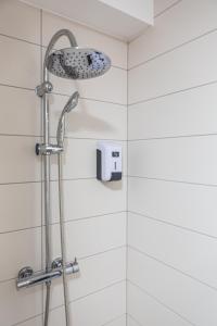 Koupelna v ubytování LE RHENANUS Jacques Spiegel - idéal pour un couple - appartement au calme - parking gratuit + 14 fotografií