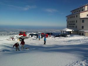 Grand Hotel Panorama v zimě