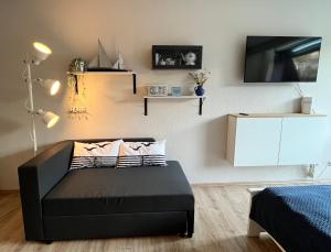 Una cama o camas en una habitación de Förde - Möwe