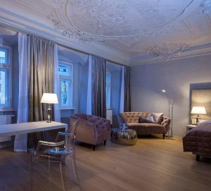 Posezení v ubytování Hotel Post + 37 fotografií