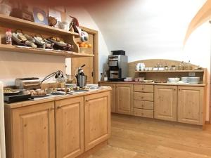 Kuchyň nebo kuchyňský kout v ubytování Bed & Breakfast SISSI