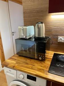 Køkken eller tekøkken på Beau Studio au calme ! + 28 billeder