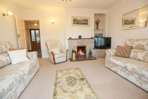 Χώρος καθιστικού στο Artist's Cottage