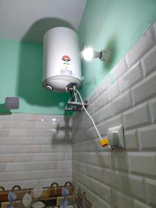 Koupelna v ubytování Hotel Ma Parvati Residency