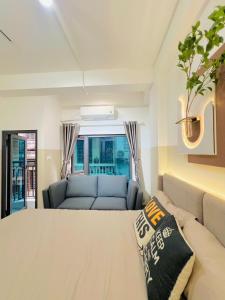 Istumisnurk majutusasutuses Amazing stay-apartment homestay, quiet and cozy place LTT Thanh Xuân