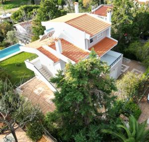 an aerial view of a house at Villa Leonidas in Anavyssos