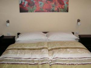 Postel nebo postele na pokoji v ubytování Hotel Canin