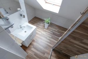 Koupelna v ubytování Villa Ula