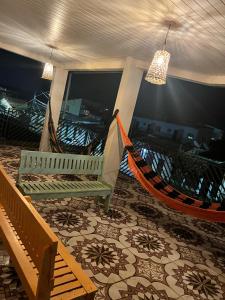 Χώρος καθιστικού στο Sol Hostel