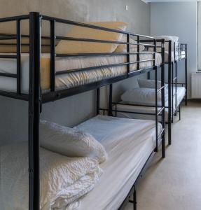 Postel nebo postele na pokoji v ubytování Hostel Ramuntcho