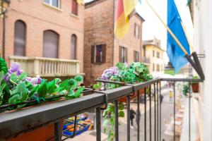 Balkón nebo terasa v ubytování SMART HOTEL